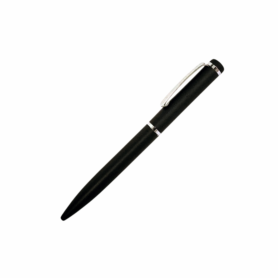 Urban Classic Black Ball Pen – Sleek Design with Silver Clip
