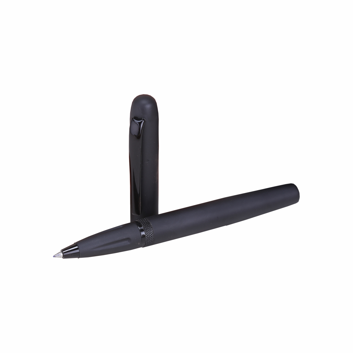 Stealth Pro Matte Black Ball Pen – Premium Metal Executive Writing Pen