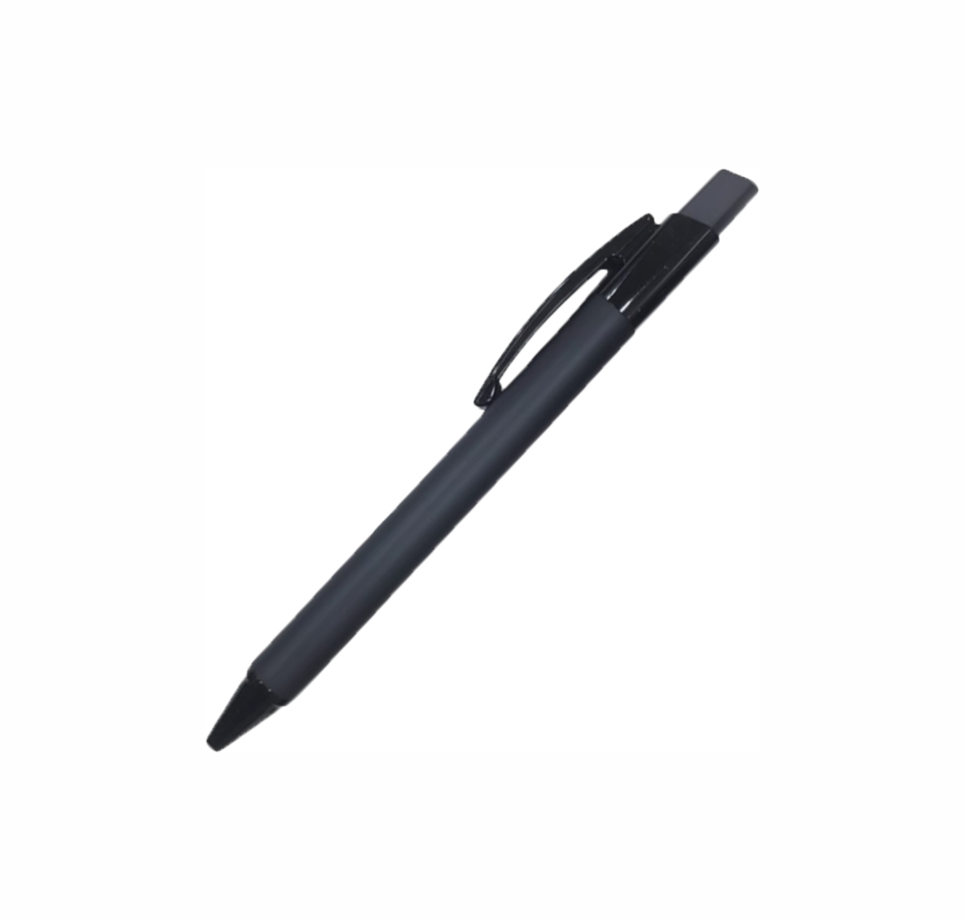 Vikas Matte Black Click Metal Ball Pen – Minimalist Executive Writing Pen